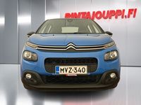 käytetty Citroën C3 PureTech 82 Feel - 3kk lyhennysvapaa - Moottorinlämmitin sisätilanpuhaltimella, Ilmastointi, Vakkari, Vetokoukku - Ilmainen kotiintoimitus! - J. autoturva