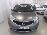 Käytetty Nissan Note Visia 80 HP (58 kW) 2016 Harmaa Tila-auto