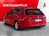 Käytetty VW Golf VII Allstar 110 HP (80 kW) 2016 Punainen Farmari