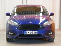 käytetty Ford Focus 1,0 EcoBoost 125 hv Start/Stop A6 ST-Line Wagon ** Suomi-auto / P. Tutka / Vakkari / Lämmittettävä tuulilasi **