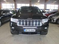 Käytetty Jeep Grand Cherokee Overland 241 HP (177 kW) 2012 Musta Katumaasturi