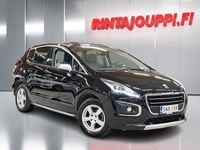 Käytetty Peugeot 3008 Allure 120 HP (88 kW) 2016 Musta Viistoperä