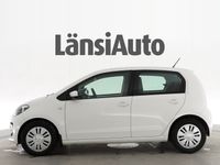 käytetty VW up! up! move1,0 55 kW (75 hv) BlueMotion Technology 4-ovinen / Juuri huollettu / Lohkolämmitin ja sisäpistoke / **** LänsiAuto Safe -sopimus esim. alle 25 €/kk tai 590 € ****