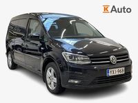 Käytetty VW Caddy Maxi Business 102 HP (75 kW) 2019 Musta Tila-auto