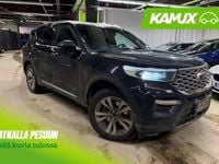 Käytetty Ford Explorer Platinum 457 HP (336 kW) 2021 Musta Katumaasturi