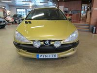 Käytetty Peugeot 206 90 HP (66 kW) 2002 Keltainen Farmari