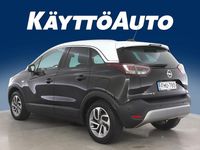 Käytetty Opel Crossland X Innovation 110 HP (80 kW) 2017 Musta Katumaasturi