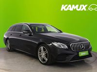Käytetty Mercedes E220 Business 194 HP (142 kW) 2017 Musta Farmari