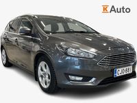 Käytetty Ford Focus Titanium 125 HP (91 kW) 2015 Harmaa Farmari