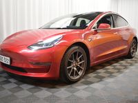 käytetty Tesla Model 3 Long-Range Dual Motor AWD FSD ** Autopilotti / Lasikatto / Sähköpenkit / Premium audio / NAVI / BLIS / LED **