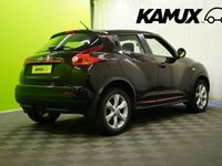 käytetty Nissan Juke 1,6L Acenta 2WD 5MT Elegance Alloys IMS // Vakkari / Lohko sisälämmittimellä / Ilmastointi //