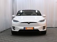 käytetty Tesla Model X Long Range AWD 6p ** ALV / 1-om / Ilma-alusta / Autopilot / Koukku / Lasikatto / Alcantara sisäkatto / Premium Audio **