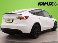 käytetty Tesla Model Y Performance AWD / FSD / 21&quot; / Premium Audio / Lämpöpumppu / AMD Ryzen / Panorama / LED /