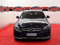 Käytetty Mercedes C200 Business 136 HP (100 kW) 2017 Sininen Farmari