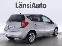 käytetty Nissan Note DIG-S 98 Acenta Family Pack Tech Pack / Navi / Peruutuskamera / Kuolleen kulman varoitin / Bluetooth **** LänsiAuto Safe -sopimus esim. alle 25 €/kk tai 590 € ****