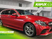 Käytetty Mercedes C220 AMG line 194 HP (142 kW) 2020 Punainen Farmari