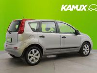 Käytetty Nissan Note Visia 110 HP (80 kW) 2008 Hopea / harmaa Sedan