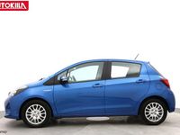 Käytetty Toyota Yaris Hybrid Active 75 HP (55 kW) 2014 Sininen Viistoperä