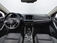 käytetty Mazda CX-5 2,5 (195) SKYACTIV-G Luxury 6AT 5d AWD QD1 Musta nahkaverhoilu // Adapt. Vakkari / Kaistavahti / Vet