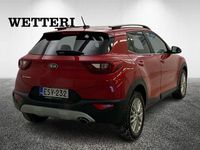 Käytetty Kia Stonic EX 101 HP (74 kW) 2021 Punainen Katumaasturi