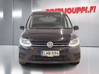 Käytetty VW Caddy Maxi Trendline 102 HP (75 kW) 2016 Musta Tila-auto