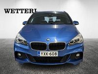 Käytetty BMW 225 Active Tourer Comfort Edition 224 HP (164 kW) 2017 Sininen Tila-auto