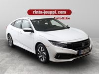 käytetty Honda Civic Sedan Elegance AT - 1-omistaja, huoltohistoria, navigointi peruutuskamera, tutkat, adaptiivinen vaki