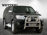 käytetty Toyota HiLux Double Cab 3,0 D-4D 171 4WD SR aut. - Rahoituskorko alk. 2,99%+kulut - **5-paikkainen / Koukku / Vakkari / Lavasuoja / Nahkat**