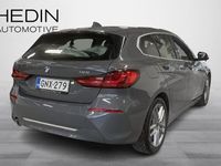 Käytetty BMW 118 Luxury Line 140 HP (102 kW) 2021 Harmaa Viistoperä