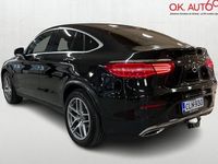 Käytetty Mercedes GLC350 Business 211 HP (155 kW) 2018 Musta Coupe - kaksiovinen