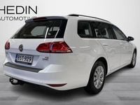 Käytetty VW Golf VII Trendline 86 HP (63 kW) 2015 Valkoinen Farmari