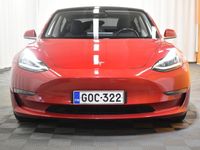 käytetty Tesla Model 3 Long-Range Dual Motor AWD FSD ** Autopilotti / Lasikatto / Sähköpenkit / Premium audio / NAVI / BLIS / LED **