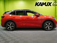 käytetty VW ID4 GTX Dual Motor AWD, akku 77 kWh / HUD / ACC / 360-Kamera / Nahka-Alcantara / Hierovat Sporttipenkit