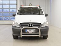 käytetty Mercedes Vito 113CDI 4x4-3,05/34K pitkä A3 Trend A - 3kk lyhennysvapaa - ALV-Vähennyskelpoinen, neliveto, vetokoukku, polttoainetoiminen lisälämmitin, Suomi-auto - Ilmainen kotiintoimitus! - J. autoturva