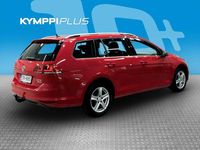 Käytetty VW Golf VII Highline 150 HP (110 kW) 2014 Punainen Farmari