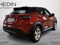 Käytetty Nissan Juke N-Connecta 117 HP (86 kW) 2020 Oranssi Katumaasturi