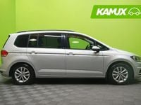 Käytetty VW Touran Comfortline 150 HP (110 kW) 2016 Hopea / harmaa Tila-auto