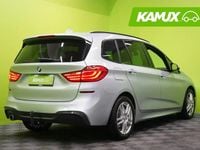 Käytetty BMW 218 Gran Tourer M Sport 136 HP (100 kW) 2021 Hopea / harmaa Tila-auto