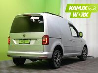 Käytetty VW Caddy 150 HP (110 kW) 2017 Hopea / harmaa Tila-auto