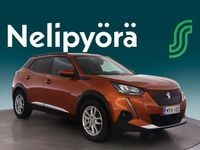 Käytetty Peugeot e-2008 Allure 100 kW (136 HP) 2021 Oranssi Katumaasturi