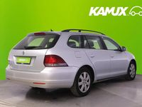Käytetty VW Golf Comfortline 102 HP (75 kW) 2010 Hopea / harmaa Farmari