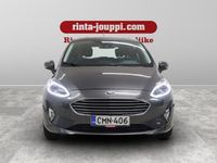 käytetty Ford Fiesta 1,0 EcoBoost 100hv A6 Titanium 5-ovinen - 1-Omisteinen, Suomi-Auto, Vakionopeudensäädin, Lämmitettävä Tuulilasi ja Ohjauspyörä, Autom. Ilmastointi