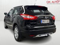 Käytetty Nissan Qashqai Acenta 131 HP (96 kW) 2017 Musta Katumaasturi