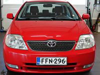 Käytetty Toyota Corolla Multidrive S 116 HP (85 kW) 2002 Punainen Viistoperä