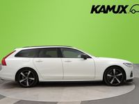 käytetty Volvo V90 T8 Recharge AWD R-Design // Tulossa myyntiin / Panorama / Vetokoukku / 360-kamera / HUD //