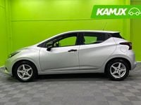 Käytetty Nissan Micra Visia 71 HP (52 kW) 2018 Hopea / harmaa Viistoperä