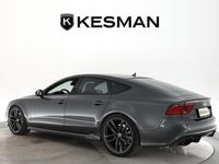 käytetty Audi RS7 Sportback KORKO 1,99% 4,0 V8 TFSI quattro tiptronic +700hp yli 1000nm. Suomi auto Uudet turbot ja jarrut!