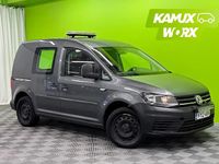 Käytetty VW Caddy 102 HP (75 kW) 2017 Hopea / harmaa Tila-auto