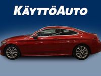Käytetty Mercedes C220 Business 170 HP (125 kW) 2016 Hyasintinpunainen Coupe - kaksiovinen