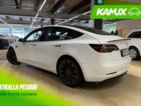 Käytetty Tesla Model 3 Performance 392 kW (534 HP) 2022 Valkoinen Sedan